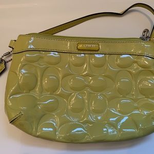 Coach Patent Wristlet